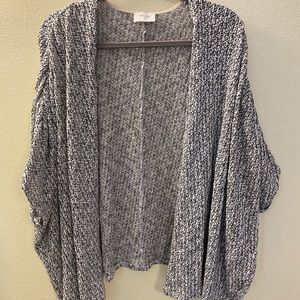 NWOT Marled Everly Shawl Sweater